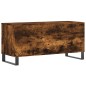 vidaXL Plattenschrank Räuchereiche 100x38x48 cm Holzwerkstoff vidaXL Plattenschrank Räuchereiche 100x38x48 cm Holzwerkstoff