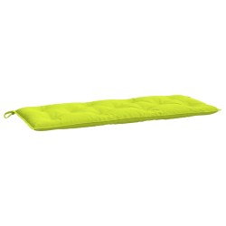 Gartenbank-Auflage Hellgrün 120x50x7 cm Oxford-Gewebe