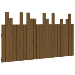 vidaXL Wand-Kopfteil Honigbraun 146,5x3x80 cm Massivholz Kiefer