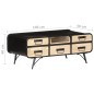 vidaXL Couchtisch 100×50×40 cm Mango Massivholz vidaXL Couchtisch 100×50×40 cm Mango Massivholz