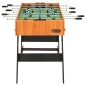 vidaXL Klappbarer Kickertisch 121 x 61 x 80 cm Hellbraun vidaXL Klappbarer Kickertisch 121 x 61 x 80 cm Hellbraun
