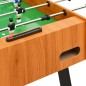 vidaXL Klappbarer Kickertisch 121 x 61 x 80 cm Hellbraun vidaXL Klappbarer Kickertisch 121 x 61 x 80 cm Hellbraun
