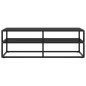 vidaXL TV-Schrank Schwarz mit Schwarzem Hartglas 120x40x40 cm vidaXL TV-Schrank Schwarz mit Schwarzem Hartglas 120x40x40 cm