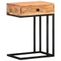 vidaXL Beistelltisch U-Form 45x30x61 cm Akazie Massivholz vidaXL Beistelltisch U-Form 45x30x61 cm Akazie Massivholz