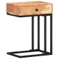 vidaXL Beistelltisch U-Form 45x30x61 cm Akazie Massivholz vidaXL Beistelltisch U-Form 45x30x61 cm Akazie Massivholz