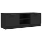 vidaXL TV-Schrank Schwarz 102x35x36,5 cm Holzwerkstoff vidaXL TV-Schrank Schwarz 102x35x36,5 cm Holzwerkstoff