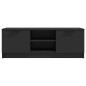 vidaXL TV-Schrank Schwarz 102x35x36,5 cm Holzwerkstoff vidaXL TV-Schrank Schwarz 102x35x36,5 cm Holzwerkstoff