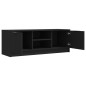 vidaXL TV-Schrank Schwarz 102x35x36,5 cm Holzwerkstoff vidaXL TV-Schrank Schwarz 102x35x36,5 cm Holzwerkstoff