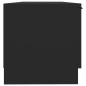 vidaXL TV-Schrank Schwarz 102x35x36,5 cm Holzwerkstoff vidaXL TV-Schrank Schwarz 102x35x36,5 cm Holzwerkstoff