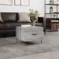 vidaXL Couchtisch Grau Sonoma 50x50x40 cm Holzwerkstoff vidaXL Couchtisch Grau Sonoma 50x50x40 cm Holzwerkstoff
