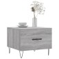 vidaXL Couchtisch Grau Sonoma 50x50x40 cm Holzwerkstoff vidaXL Couchtisch Grau Sonoma 50x50x40 cm Holzwerkstoff