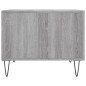 vidaXL Couchtisch Grau Sonoma 50x50x40 cm Holzwerkstoff vidaXL Couchtisch Grau Sonoma 50x50x40 cm Holzwerkstoff