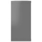 vidaXL Würfelregale 6 Stk. Hochglanz-Grau 100x15x30 cm Holzwerkstoff vidaXL Würfelregale 6 Stk. Hochglanz-Grau 100x15x30 cm Holzwerkstoff