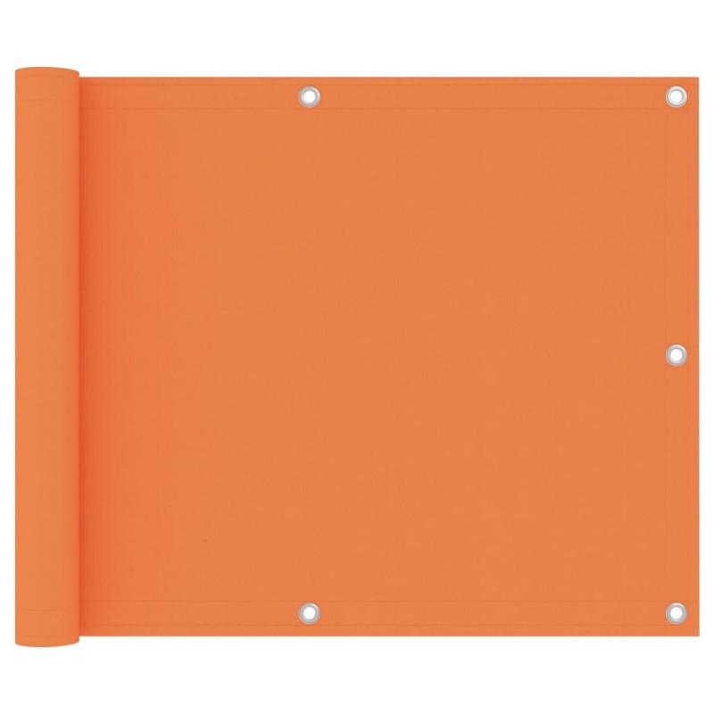 vidaXL Balkon-Sichtschutz Orange 75x400 cm Oxford-Gewebe vidaXL Balkon-Sichtschutz Orange 75x400 cm Oxford-Gewebe
