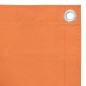 vidaXL Balkon-Sichtschutz Orange 75x400 cm Oxford-Gewebe vidaXL Balkon-Sichtschutz Orange 75x400 cm Oxford-Gewebe