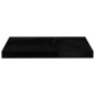vidaXL Schwebendes Wandregal Hochglanz-Schwarz 50x23x3,8 cm MDF vidaXL Schwebendes Wandregal Hochglanz-Schwarz 50x23x3,8 cm MDF