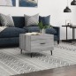 vidaXL Couchtisch Grau Sonoma 50x50x40 cm Holzwerkstoff vidaXL Couchtisch Grau Sonoma 50x50x40 cm Holzwerkstoff
