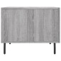 vidaXL Couchtisch Grau Sonoma 50x50x40 cm Holzwerkstoff vidaXL Couchtisch Grau Sonoma 50x50x40 cm Holzwerkstoff