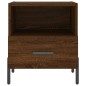 vidaXL Nachttisch Braune Eiche 40x35x47,5 cm Holzwerkstoff vidaXL Nachttisch Braune Eiche 40x35x47,5 cm Holzwerkstoff