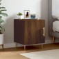 vidaXL Nachttisch Braun Eichen-Optik 40x40x50 cm Holzwerkstoff vidaXL Nachttisch Braun Eichen-Optik 40x40x50 cm Holzwerkstoff