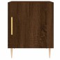 vidaXL Nachttisch Braun Eichen-Optik 40x40x50 cm Holzwerkstoff vidaXL Nachttisch Braun Eichen-Optik 40x40x50 cm Holzwerkstoff