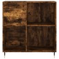 vidaXL Plattenschrank Räuchereiche 84,5x38x89 cm Holzwerkstoff vidaXL Plattenschrank Räuchereiche 84,5x38x89 cm Holzwerkstoff