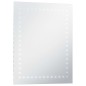 vidaXL Badezimmer-Wandspiegel mit LEDs 50x60 cm vidaXL Badezimmer-Wandspiegel mit LEDs 50x60 cm