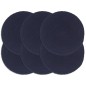vidaXL Tischsets 6 Stk. Uni Marineblau 38 cm Rund Baumwolle vidaXL Tischsets 6 Stk. Uni Marineblau 38 cm Rund Baumwolle