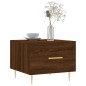 vidaXL Couchtisch Braun Eichen-Optik 50x50x40 cm Holzwerkstoff vidaXL Couchtisch Braun Eichen-Optik 50x50x40 cm Holzwerkstoff