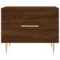 vidaXL Couchtisch Braun Eichen-Optik 50x50x40 cm Holzwerkstoff vidaXL Couchtisch Braun Eichen-Optik 50x50x40 cm Holzwerkstoff