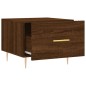 vidaXL Couchtisch Braun Eichen-Optik 50x50x40 cm Holzwerkstoff vidaXL Couchtisch Braun Eichen-Optik 50x50x40 cm Holzwerkstoff