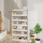 vidaXL Bücherregal/Raumteiler Betongrau 100×30×198 cm Holzwerkstoff vidaXL Bücherregal/Raumteiler Betongrau 100×30×198 cm Holzwerkstoff