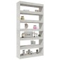 vidaXL Bücherregal/Raumteiler Betongrau 100×30×198 cm Holzwerkstoff vidaXL Bücherregal/Raumteiler Betongrau 100×30×198 cm Holzwerkstoff