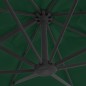 vidaXL Ampelschirm mit Aluminium-Mast 400 x 300 cm Grün vidaXL Ampelschirm mit Aluminium-Mast 400 x 300 cm Grün