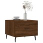 vidaXL Couchtisch Braun Eichen-Optik 50x50x40 cm Holzwerkstoff vidaXL Couchtisch Braun Eichen-Optik 50x50x40 cm Holzwerkstoff