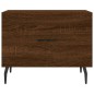 vidaXL Couchtisch Braun Eichen-Optik 50x50x40 cm Holzwerkstoff vidaXL Couchtisch Braun Eichen-Optik 50x50x40 cm Holzwerkstoff