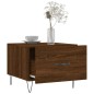 vidaXL Couchtisch Braun Eichen-Optik 50x50x40 cm Holzwerkstoff vidaXL Couchtisch Braun Eichen-Optik 50x50x40 cm Holzwerkstoff
