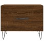 vidaXL Couchtisch Braun Eichen-Optik 50x50x40 cm Holzwerkstoff vidaXL Couchtisch Braun Eichen-Optik 50x50x40 cm Holzwerkstoff