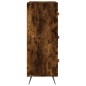 vidaXL Kommode Räuchereiche 69,5x34x90 cm Holzwerkstoff vidaXL Kommode Räuchereiche 69,5x34x90 cm Holzwerkstoff