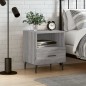 vidaXL Nachttisch Grau Sonoma 40x35x47,5 cm Holzwerkstoff vidaXL Nachttisch Grau Sonoma 40x35x47,5 cm Holzwerkstoff