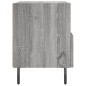 vidaXL Nachttisch Grau Sonoma 40x35x47,5 cm Holzwerkstoff vidaXL Nachttisch Grau Sonoma 40x35x47,5 cm Holzwerkstoff