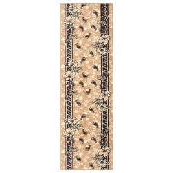 vidaXL Teppichläufer BCF Beige 80x250 cm