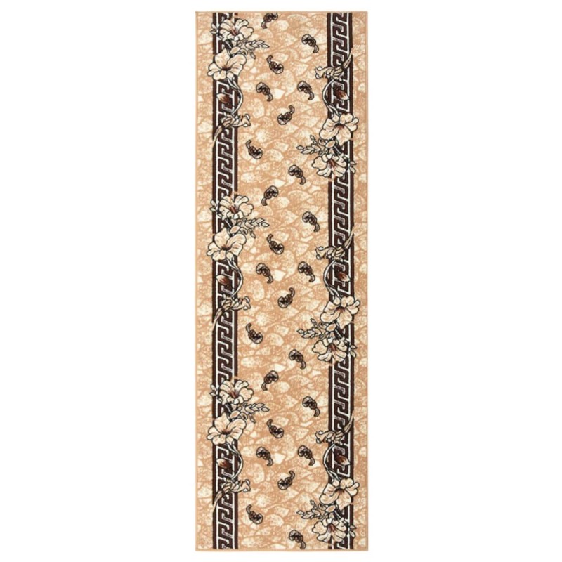 vidaXL Teppichläufer BCF Beige 80x250 cm vidaXL Teppichläufer BCF Beige 80x250 cm