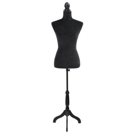 Damenbüste Schneiderpuppe Büste Torso Angezogen Mannequin Schwarz 