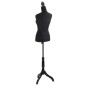 Damenbüste Schneiderpuppe Büste Torso Angezogen Mannequin Schwarz Damenbüste Schneiderpuppe Büste Torso Angezogen Mannequin Schwarz
