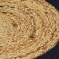 vidaXL Tischsets 6 Stk. Natur und Marineblau 38 cm Jute und Baumwolle vidaXL Tischsets 6 Stk. Natur und Marineblau 38 cm Jute und Baumwolle