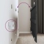 vidaXL Wand-Kopfteil Grau 166x3x60 cm Massivholz Kiefer