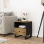vidaXL Nachttisch Massivholz Mango & Holzwerkstoff vidaXL Nachttisch Massivholz Mango & Holzwerkstoff