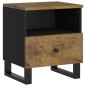 vidaXL Nachttisch Massivholz Mango & Holzwerkstoff vidaXL Nachttisch Massivholz Mango & Holzwerkstoff