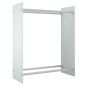 vidaXL Brennholzregal Weiß 80x35x100 cm Hartglas vidaXL Brennholzregal Weiß 80x35x100 cm Hartglas